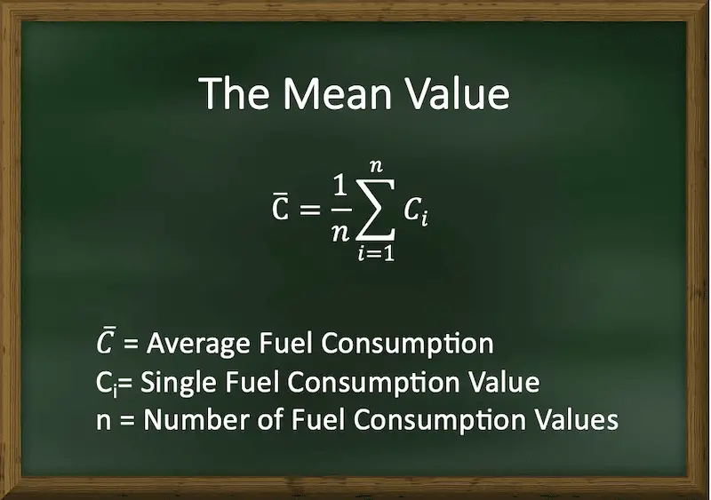 Formula mean value