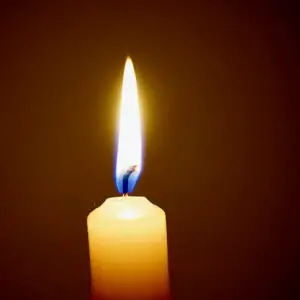 A Flame at a candle