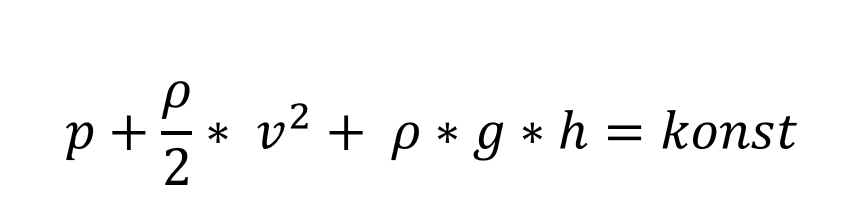 Bernoulli-Gleichung